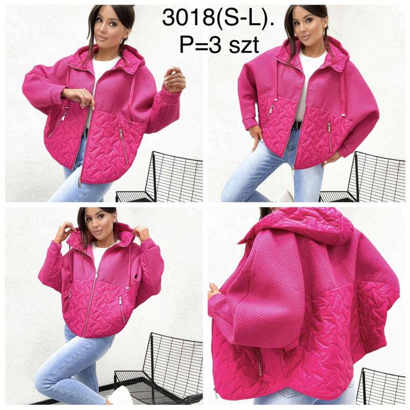 Kurtki damskie cienki Roz S-L , 1 Kolor Paczka 3 szt 1